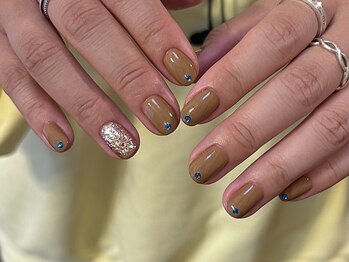 ソル(SOL.)/brown / シンプル