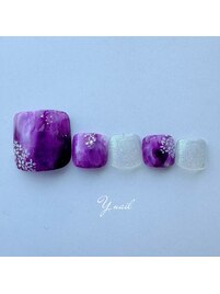 パープル紫陽花