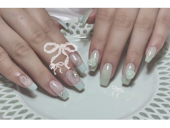 ジェニー 名古屋栄店(JENNIE)/レース×フレンチネイル