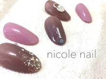 ニコルネイル(nicole nail)/H1065　Strawberry　¥9000