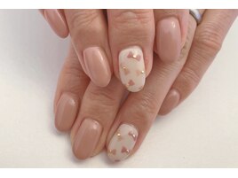 リボンアートnail