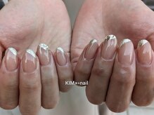ケイアイエムネイル(KIM nail)/#変形フレンチ ♪