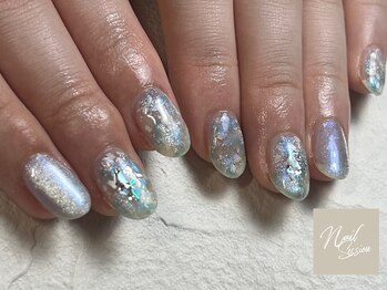 ネイルセッション(nail session)/シンプルマグネットアート