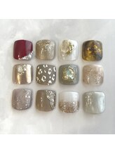 アンドエミニー エン ラボーテ(& EMINY 艶 la beaute)/お得なフットネイル