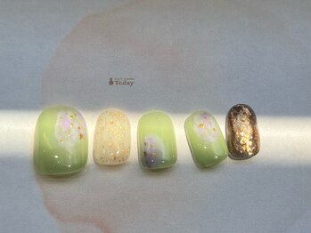 ネイルサロン トゥデイ 心斎橋店(Today)/Simple plus art¥9300→¥5800