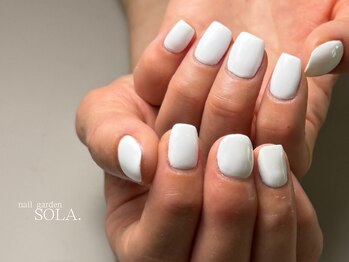 ソラ(SOLA.)/ホワイト×ワンカラー