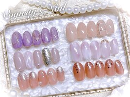 ＊選べる上品ベーシックネイル＊