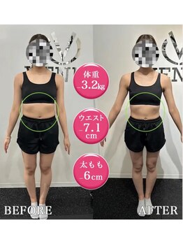 ビーナス 恵比寿店(venus)/肋骨を閉じてお腹を引き締め