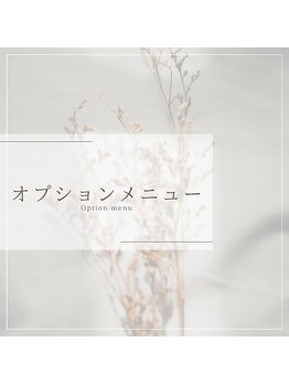 田井整体 整骨院/オプションメニュー