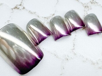 チェリーズネイル(Cherrys Nail)の写真/この時期だからこそ注目される足元をオシャレに可愛く演出☆トレンドを抑えたフットデザインが大人気♪
