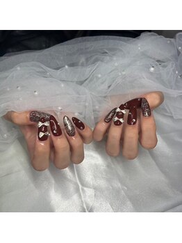 ソレイユボーテ(soleil bo-te)/程よくバレンタインネイル