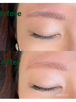 ダフネ(DAFNE)/肌が綺麗に見える眉カラー