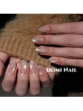 Domi Nail Salon 渋谷店　長さだし/持ち込み/フィルイン/ワンホン/マグネット×アート＊