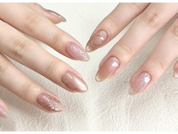 ネイルサロン ヴェリィ 横浜店(NAIL SALON Very)/持ち込み☆手書きネイル8800円～