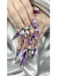 シェル埋め込みデザインスカルプ