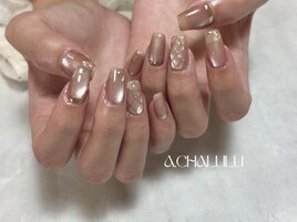 ピンクブラウン