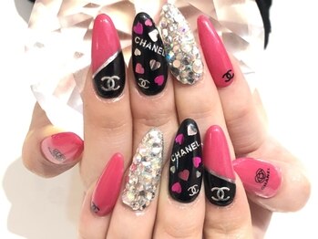 シャネル ピンク 渋谷 Pg ネイルサロン ネイルズゴーゴー 渋谷店 Nailsgogo のフォトギャラリー ホットペッパービューティー