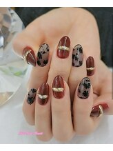 ローズ56(Rose56)/シースルーネイル