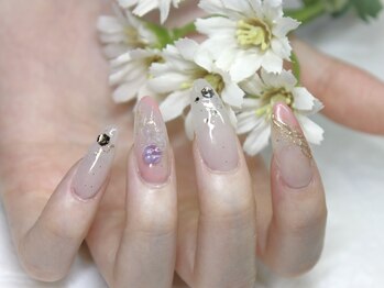 ジジネイル 勝田店(ZIZI Nail)の写真/季節に合わせたトレンドデザイン多数ご用意☆華やか系～シンプルまでZIZIはスカルプの定額メニューが豊富!