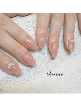 アールローズ(R-rose)/シンプルネイル