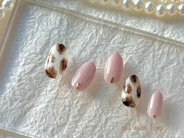 レオパード柄ネイル