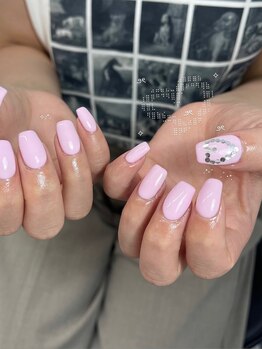 ウズ 和歌山店(UZU)/ベビーピンクネイル