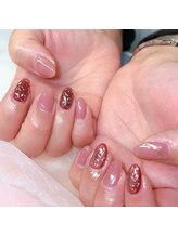 マヒナ(MAHINA)/冬ネイル(オフ別)¥6500