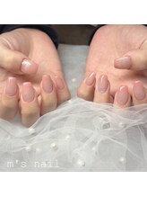 エムズネイル 敦賀店/春色グラデーション