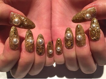 ラウンジ 町田店(RounGe)/【スカルプ】ゴージャスネイル