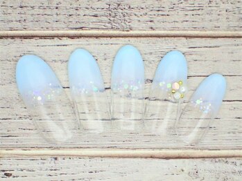 ワンネイル(ONE NAIL)/＃グラデーション＃キラキラ