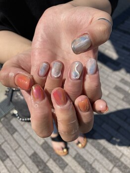 みつや 高石店/ニュアンスネイル