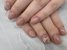 ディーネイル 四条烏丸(D-nail)/【春井】グラデ×リボン