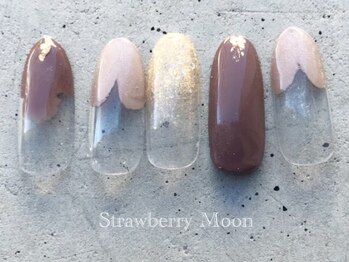 サロンストロベリームーン(Salon Strawberry Moon)/バレンタインネイル ¥6980