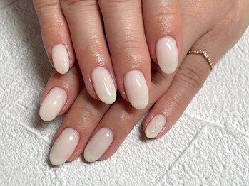 アメリ ネイル(Ameri nail)の写真/甘爪のケアもしっかり行うのでネイルがはじめての方にも◎カウンセリングをしっかり行い施術いたします♪