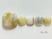 パラジェル認定サロン メールメール 池袋店(MereMer)/ニュアンスフット　ネイル