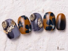 アイネイルズ 横浜WEST店(I-nails)/フラワーぷっくり10480円