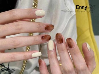 エニー 錦糸町店(Enny)/べっこうネイル/カフェラテ