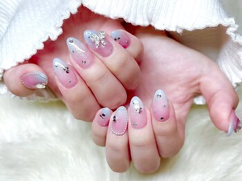 サニーデイズ ネイルアンドビューティー 曙橋店(SunnyDays Nail&Beauty)/ピンクブルーグラデーション