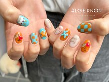 アルジャーノン リトリート(ALGERNON retreat)/Birthday nail.・～*