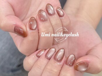 ユミ 池袋(Umi)/ビー玉マグネットネイル