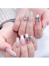 クイーンズビューティーサロン 新宿本店(Queen's beauty salon)/チップ長さ出し10本やり放題