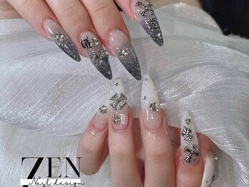 ゼン ネイル デザイン 池袋(ZEN NAIL DESIGN)/* 長 さだしやり放題×つけ放題