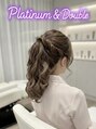 プラチナム アンド ダブル バイ フローランズ(Platinum&Double by FLORANZ)&nbsp;渡邉 
