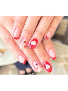 エトワールネイル 前橋川原店(Etoile)の写真/特別なイベントに輝きを！持ち込みパーツも◎華やかネイルで彩ります♪