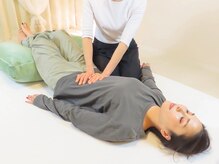 パーム 調布(palm)の雰囲気（お腹まわりはこんな風にやさしく施術。）