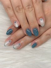 タムタムネイル 本厚木(Tam Tam Nail)/お持ち込みデザイン＋ストーン