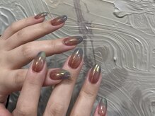 サトリネイルルーム(Satoril..nail room)/夕焼け/お持ち込みdesign