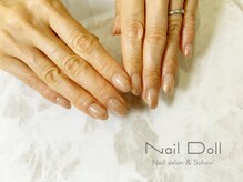 ネイルドール(Nail Doll)/ラメグラデーション　ゴールド