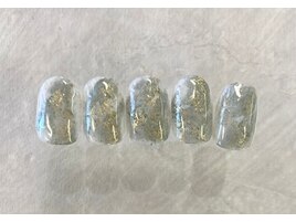 ニュアンスもやもやネイル