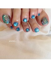 リジョイスヘア エン(REJOICE hair EN)/フットネイル　手描き　ayuri